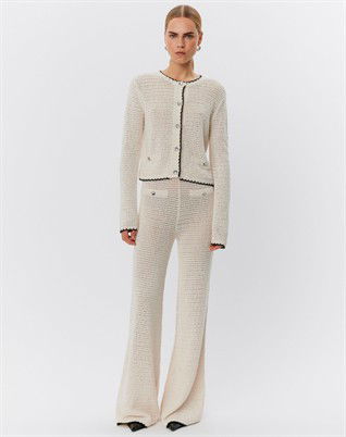 Turner Cotton Structure Cardigan - Jet Stream